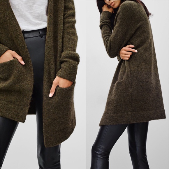 Aritzia Aronson Alpaca & Wool Cardigan - Picture 4 of 8